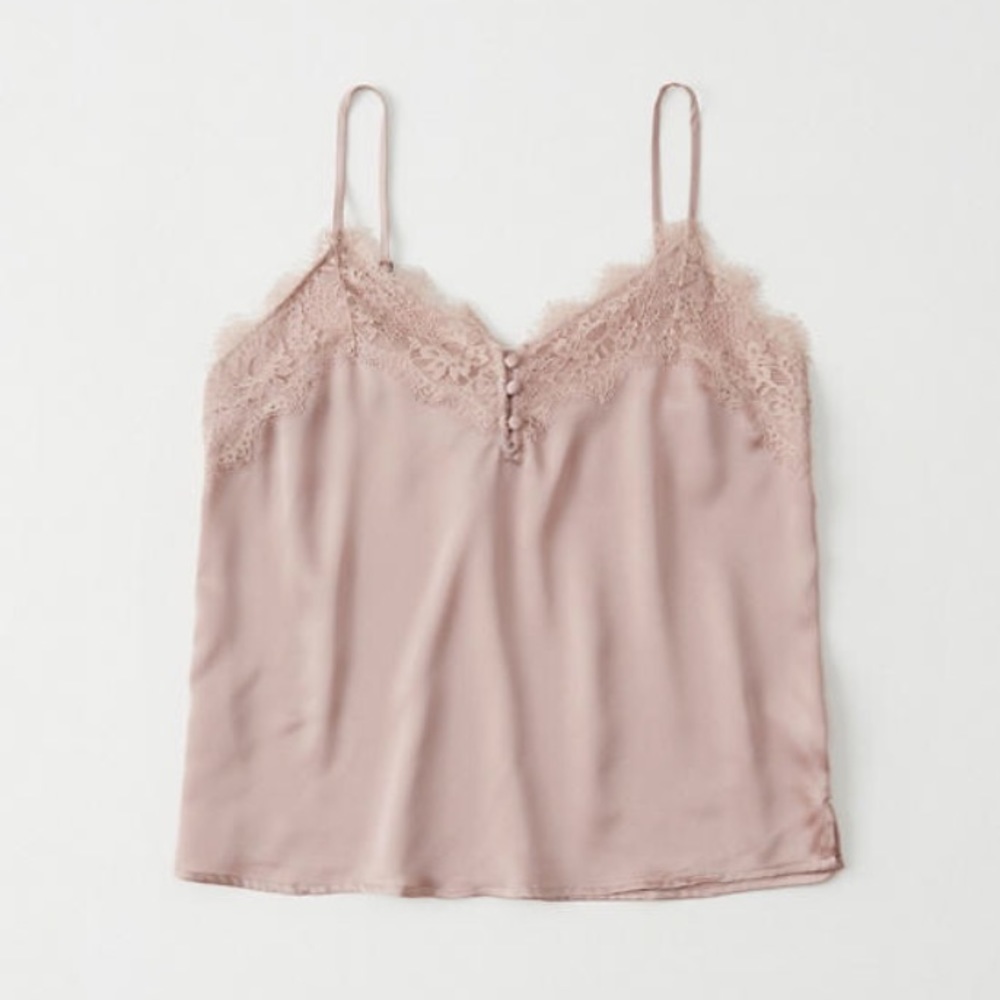 Lace trim cami